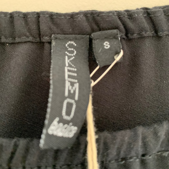 Skemo One Shoulder Maxi Tiered Gothic Black Fairy Grunge Dress Womens size Small - Picture 6 of 11